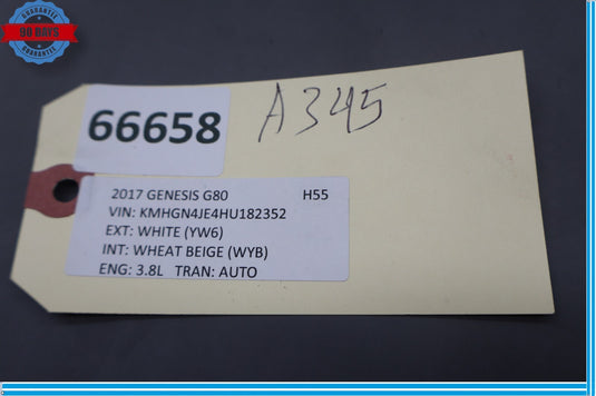 15-20 Hyundai Genesis G80 Front Left Side Seat 4way Relay Control Module Oem