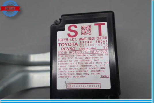07-09 Lexus LS460 LS460L Smart Door Control Module Unit 89740-50061 Oem