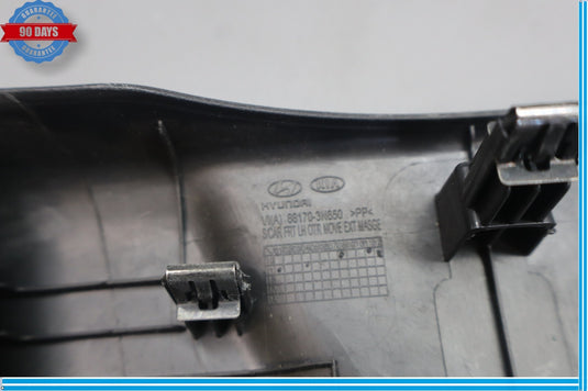 11-12 Hyundai Equus Front Left Side Seat Switch Outer Finish Panel Trim Oem