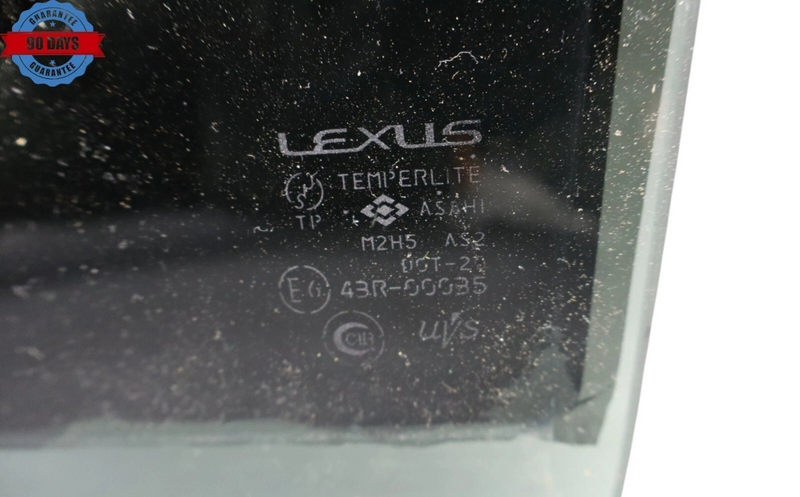 Load image into Gallery viewer, 01-06 Lexus LS430 Rear Left Driver Side Door WIndow Auto Glass 43R00035 Oem

