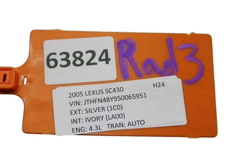 Load image into Gallery viewer, 02-10 Lexus SC430 Front Engine Motor Cooling Radiator Assembly 16400-50280 Oem
