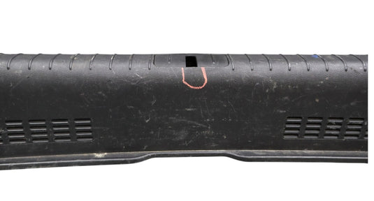 15-18 Hyundai Genesis G80 Rear Lower Trunk Sill Scuff Plate Trim Black Oem