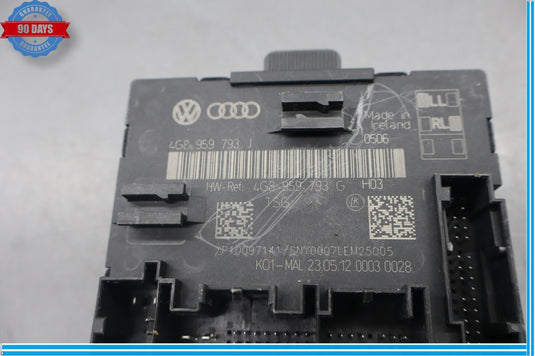 13-18 Audi A6 Quattro Front Left Driver Side Door Control Module Unit ECU Oem