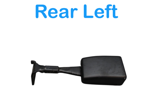 14-22 Maserati Ghibli M156 Rear Left Driver Side Seat Belt Buckle Black Oem