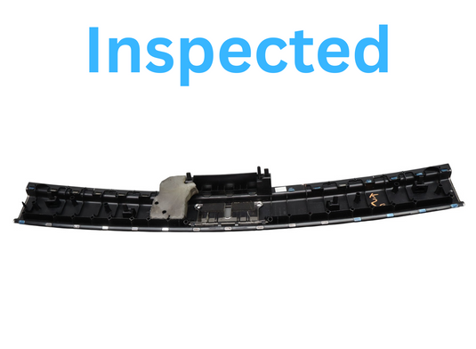 11-18 Porsche Cayenne Turbo 958 Rear Trunk Lid Lock Latch Trim Cover Oem