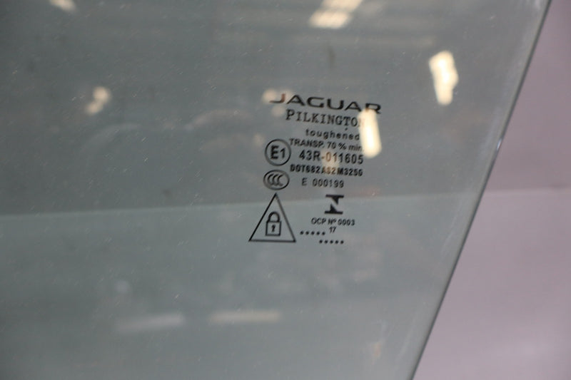 Load image into Gallery viewer, 16-22 Jaguar X260 XF Front Left Driver Side Door Glass Window 43R011605 Oem

