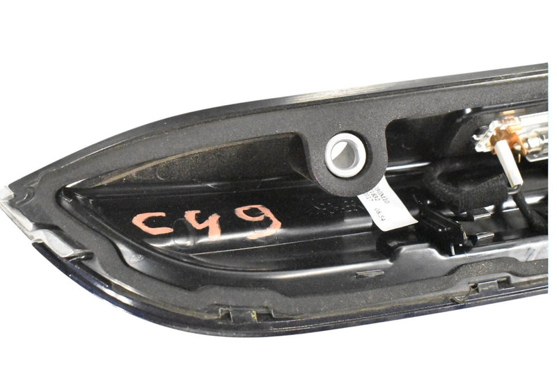 Load image into Gallery viewer, 14-17 Maserati Ghibli Rear Trunk License Plate Light Cover Trim 670010759 OEM
