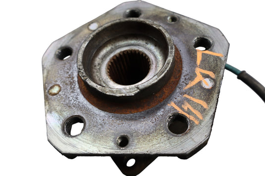 03-08 Maserati Quattroporte M139 Rear Left Side Spindle Knuckle Wheel Hub Oem