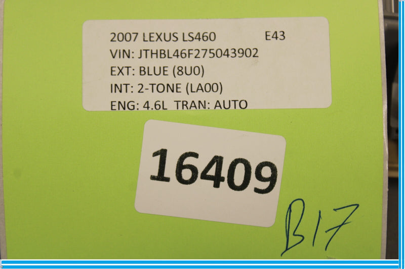 Load image into Gallery viewer, 07-09 Lexus LS460 Rear Interior Roof Dome Reading Light Lamp LA00 Oem

