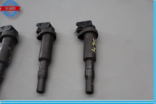 09-15 BMW 750i 740i Front Engine Ignition Coil Coils Set of 4 Black Oem