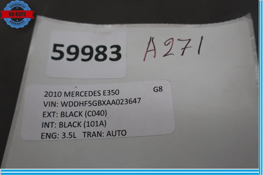 10-13 Mercedes W212 E350 E550 Communication Voice Control Module Unit Oem