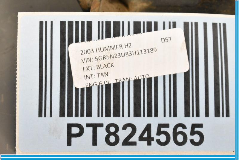 Load image into Gallery viewer, 03-09 HUMMER H2 Front Bumper Trailer Tow Haul Winch Receiver Hitch Oem
