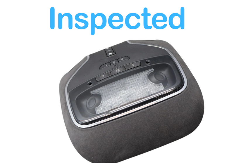 Load image into Gallery viewer, 14-17 Maserati Ghibli M157 Interior Overhead Dome Light Lamp Cover Black Oem
