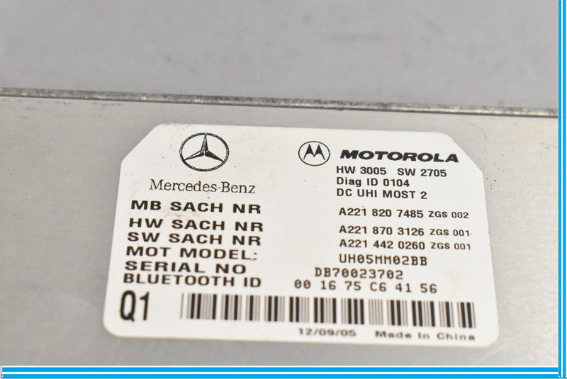 Load image into Gallery viewer, 07-09 Mercedes S550 S600 W221 Communication Bluetooth Control Module Oem
