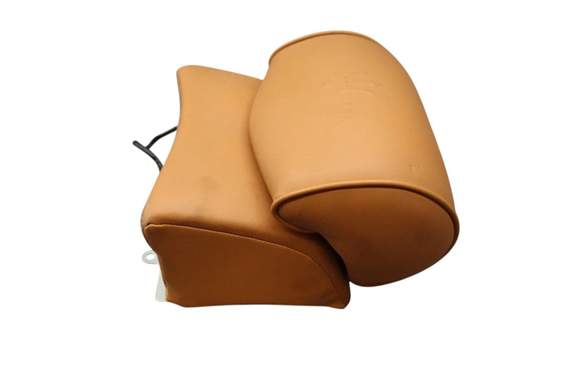 Load image into Gallery viewer, 03-13 Maserati Quattroporte M139 Rear Center Seat Headrest Brown 30817705A OEM
