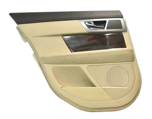 12-15 Jaguar XF XFR Rear Left Interior Door Panel Trim Cover 8X23F274A31A Oem