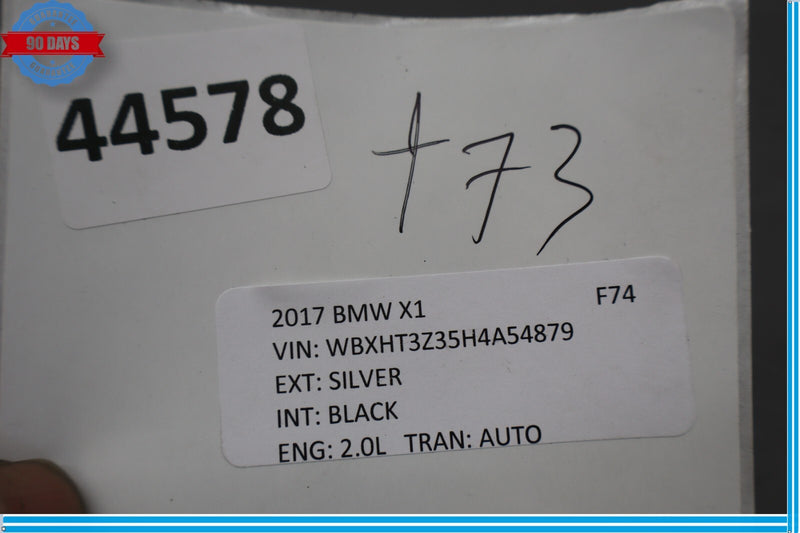 Load image into Gallery viewer, 16-21 BMW F48 X1 Right Passenger Side Lower B Pillar Trim Cover Panel Black Oem
