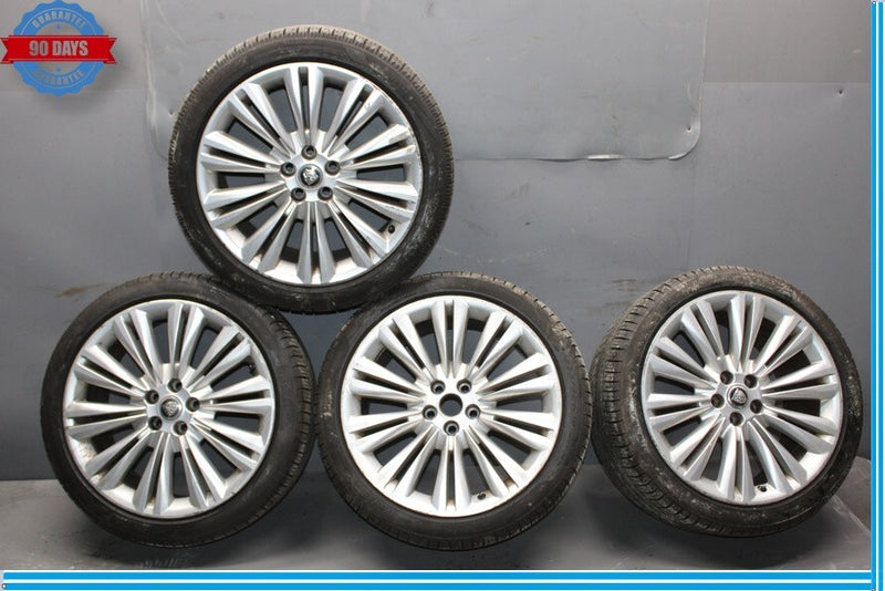 Load image into Gallery viewer, 07-15 Jaguar X150 XK XF XKR R19 19" Rear Wheel Rim Silver Set of 4 Oem
