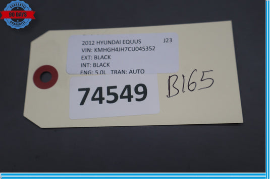 09-15 BMW 740i 750i Left Side Engine Bay Fender Seal Cover Apron Trim Oem