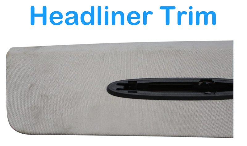 Load image into Gallery viewer, 12-14 Mercedes W218 CLS550 CLS63 Rear Window Upper Top Headliner Trim Panel Oem
