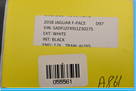 18-20 Jaguar E-Pace Antenna Amplifier Booster Module Oem