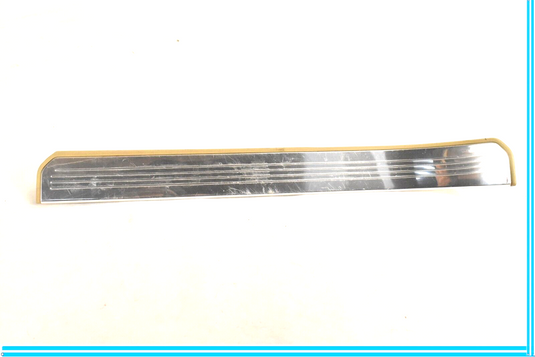 07-13 MERCEDES W221 S-CLASS REAR LEFT DOOR SCUFF SILL PLATE TRIM 2216801735 OEM
