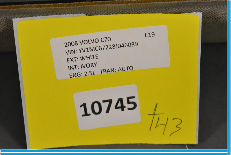 Load image into Gallery viewer, 06-10 Volvo C70 Rear Trunk Lid Boot Trim Cover 30787269 Oem
