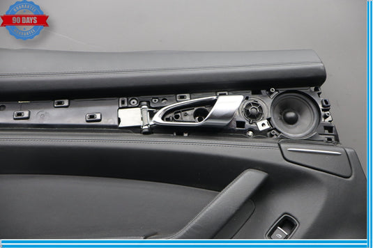 10-16 Porsche Panamera Rear Left Driver Side Interior Door Panel Cover Black Oem
