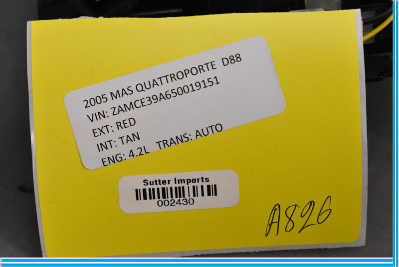 Load image into Gallery viewer, 04-13 Maserati Quattroporte Rear Center Console Ashtray Ash Tray Beige Oem
