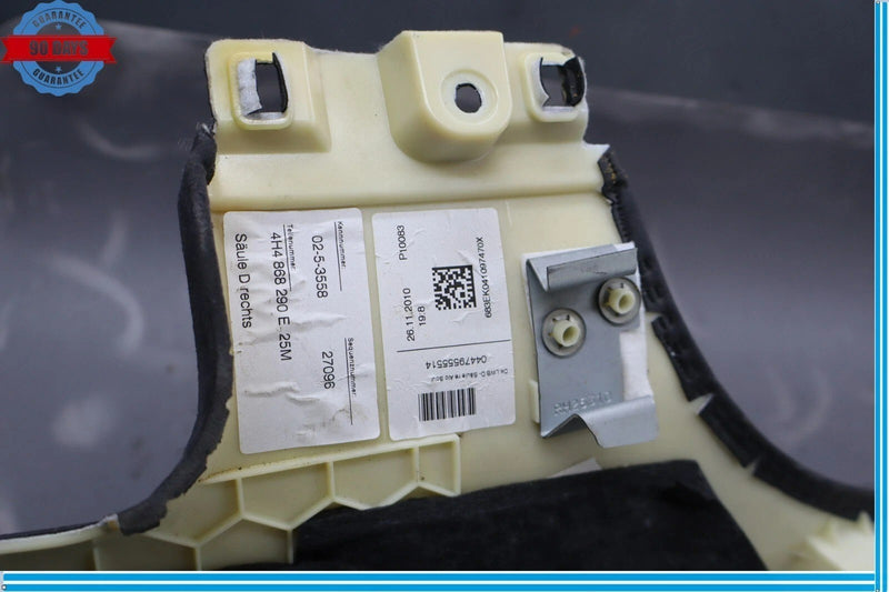 Load image into Gallery viewer, 11-17 Audi A8 A8L Quattro Rear Right Side D Pillar Upper Quarter Trim Cover OEM
