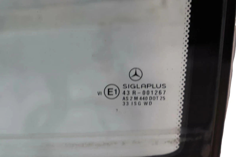 Load image into Gallery viewer, 92-99 Mercedes W140 600SEL S500 Rear Left Driver Side Door Window Auto Glass Oem
