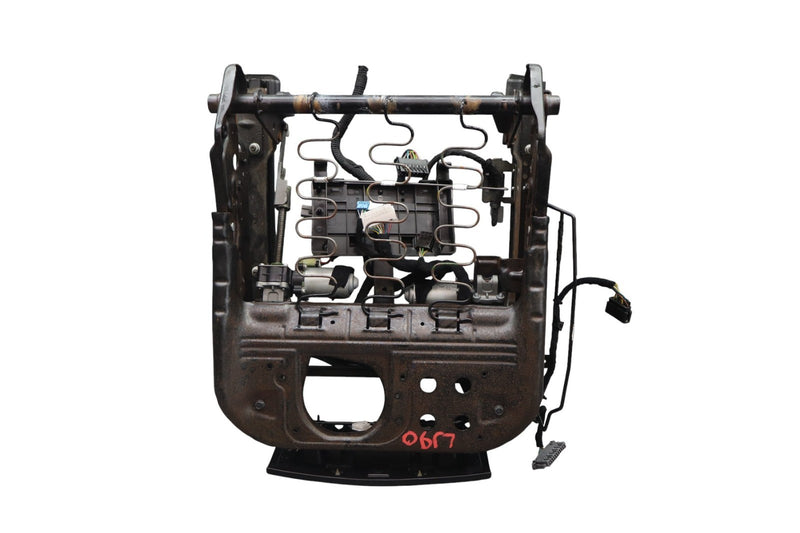 Load image into Gallery viewer, 14-22 Maserati Ghibli Front Left Driver Side Seat Rail Track Frame W/Motors Oem
