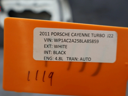 11-18 Porsche Cayenne 958 Hybrid S Rear Left Driver Side Door Shell Panel Oem