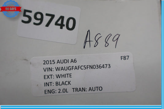 12-18 Audi A6 Quattro Front Left Driver Side Headlight Level Sensor Oem