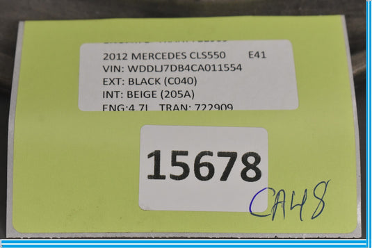 12-18 Mercedes CLS550 W218 Rear Left Driver Side Control Wishbone Arm Oem