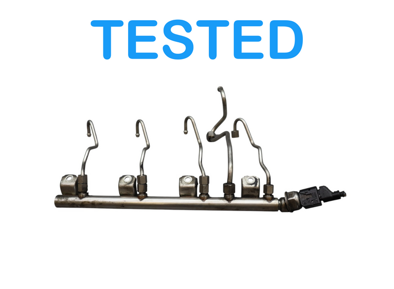 Load image into Gallery viewer, 08-17 BMW 740i 740Li 750i High Pressure Fuel Injection Injector Rail Tube Oem
