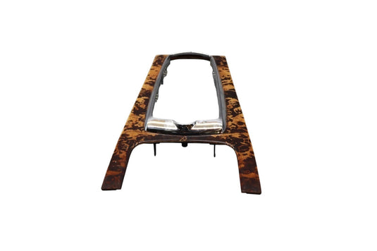 10-15 Jaguar X150 XK XKR Center Console Shifter Bezel Trim Wood Grain Oem
