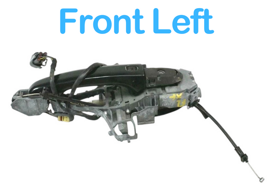 09-15 Jaguar XF XFR Front Left Driver Side Exterior Door Handle 3N53224N03AC Oem