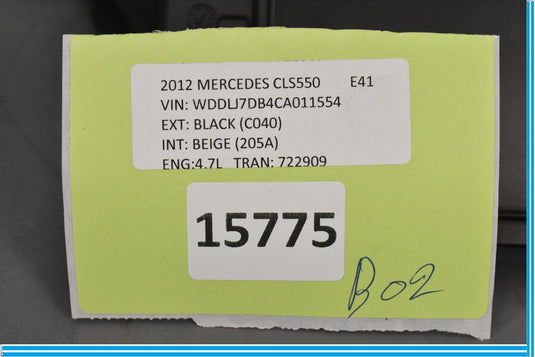 12-18 Mercedes CLS550 W218 Dashboard Display Screen Trim Bezel Cover Oem