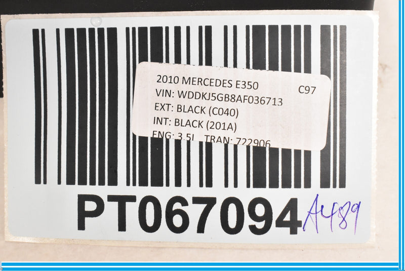Load image into Gallery viewer, 10-13 Mercedes E350 E550 W207 Coupe Speedometer Instrument Cluster Bezel Oem

