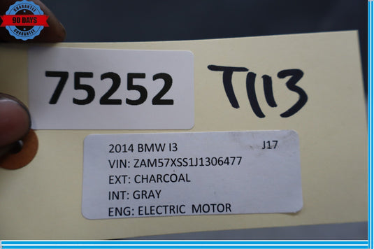 14-21 BMW I01 i3 i3s Rear Tailgate Lift Gate Trunk Interior Trim Cover Panel Oem
