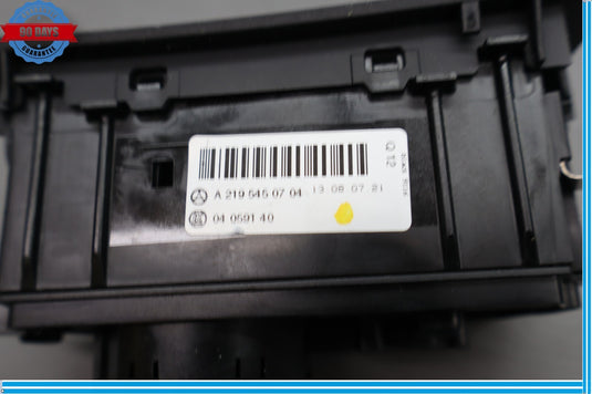 06-11 Mercedes W219 CLS550 CLS500 Headlight Control Switch A2195450704 Oem