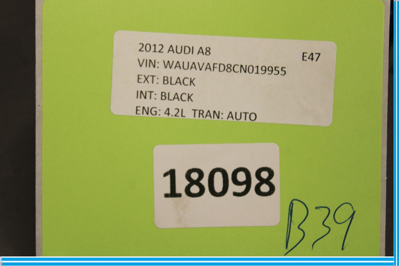 Load image into Gallery viewer, 11-18 Audi A8 Front Right Passenger Side Seat Comfort Air Pump Oem

