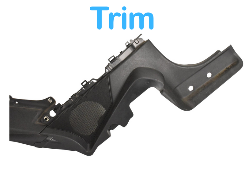 Load image into Gallery viewer, 10-14 Mercedes W204 C250 E550 Coupe Rear Left Side C Pillar Panel Trim Black OEM
