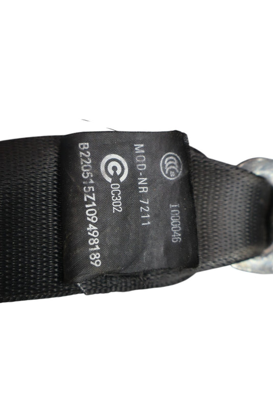 09-15 Jaguar XF XFR X250 Left Driver Side Seat Belt Retractor Black Oem