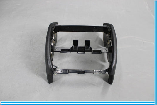 09-15 BMW 750Li F01 F02 Center Console Back Trim Bezel Cover Panel & Bracket Oem