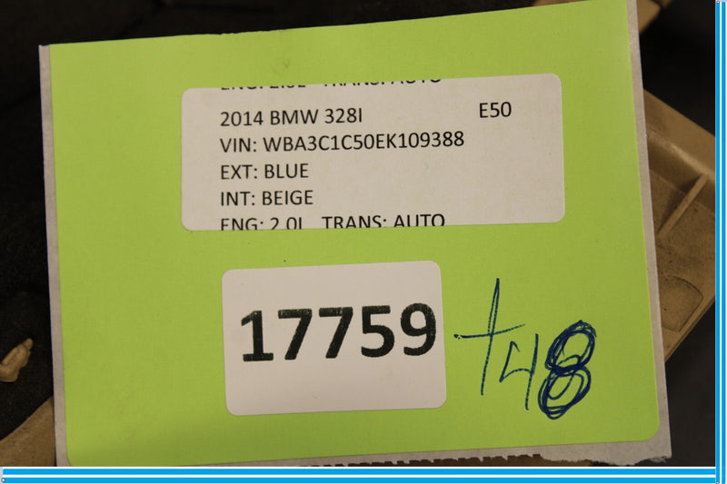 Load image into Gallery viewer, 12-18 BMW 320i 328i F30 Front Left Driver Side Under Dashboard Kick Panel Oem
