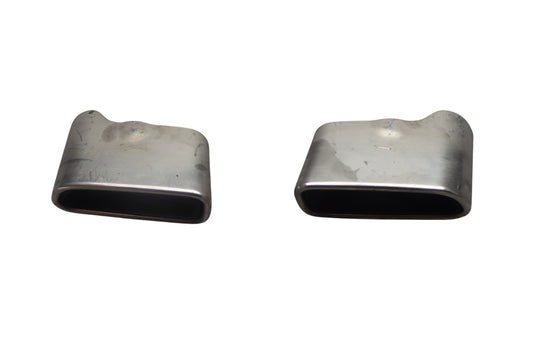 14-19 Mercedes W117 CLA250 Rear Left & Right Side Exhaust Tail Pipe Tips Oem