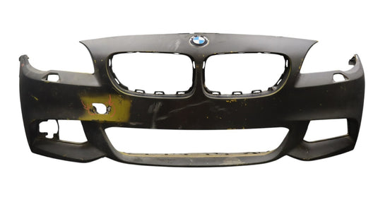 11-13 BMW 528i 535i 550i xDrive Front Bumper Cover Panel Assembly Black Oem