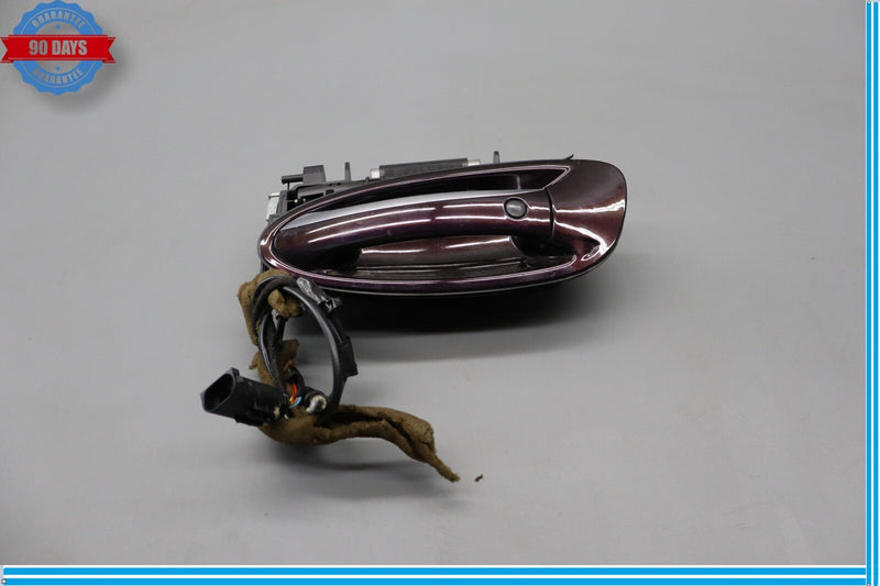 Load image into Gallery viewer, 10-16 Porsche Panamera Rear Left Side Exterior Door Handle Keyless Go Black Oem
